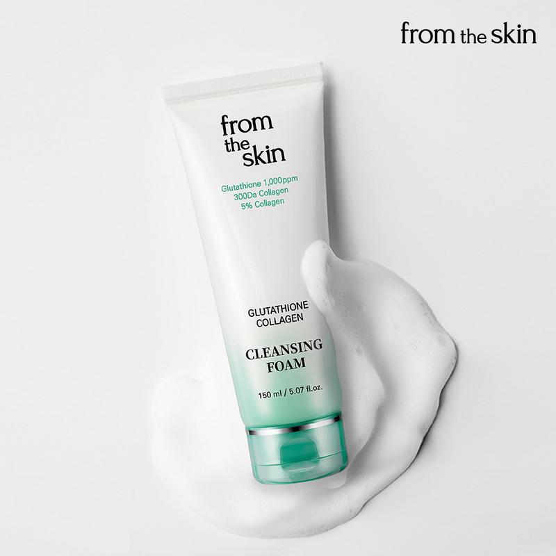 From the Skin Glutathione Collagen Cleansing Foam, 150ml, 1 pcs