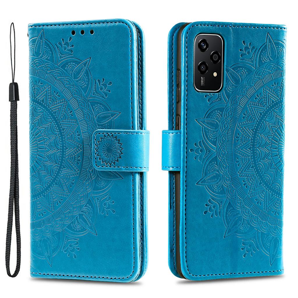 For Honor 200 Lite Case Flip Shockproof Leather Totem Wallet Phone Cover