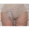 Europe and America Cross Border New Tassel Pendant Waist Chain Dance Dress Sexy Nightclub Super Shiny Crystal Body Chains