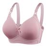 Plus Size D Cup Thin Wireless Push Up Bra For Women