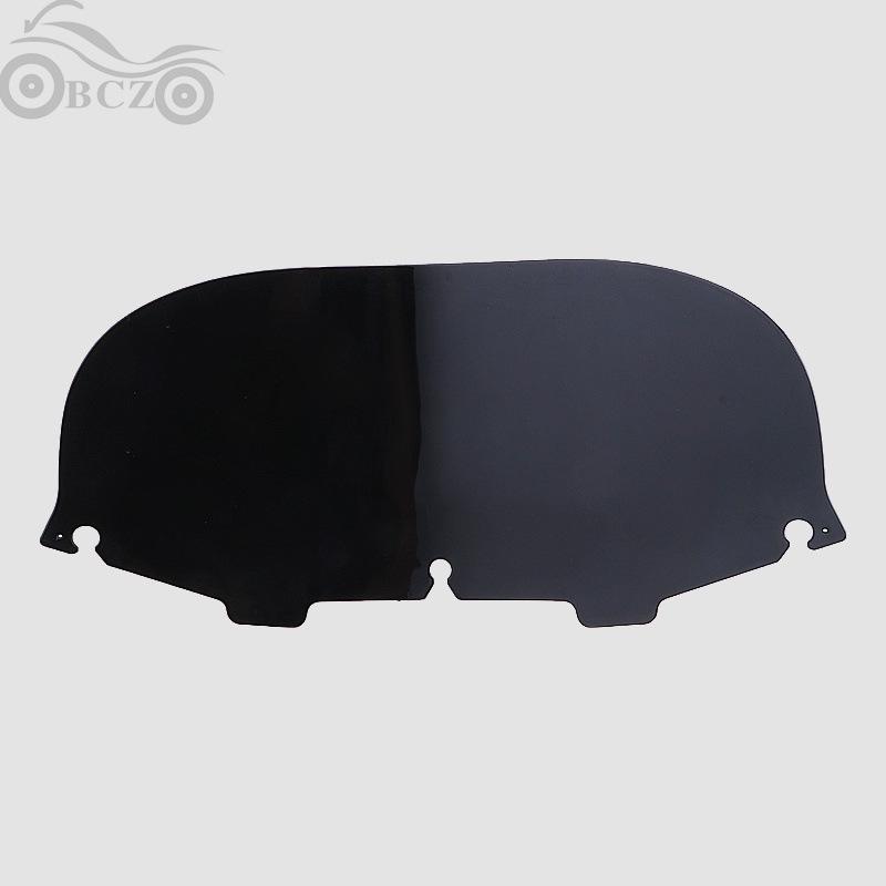 8-inch Flat Windshield for Harley Big Glide/Street Glide (1996-2013)