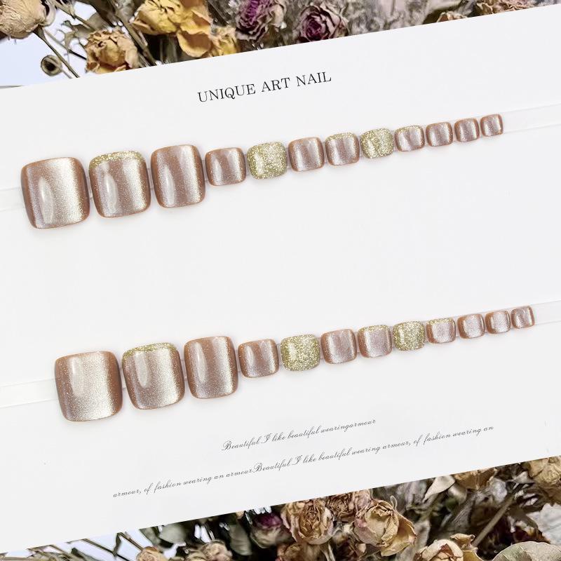 JZ-191 Summer Waterproof Removable Foot Nail Art Stickers