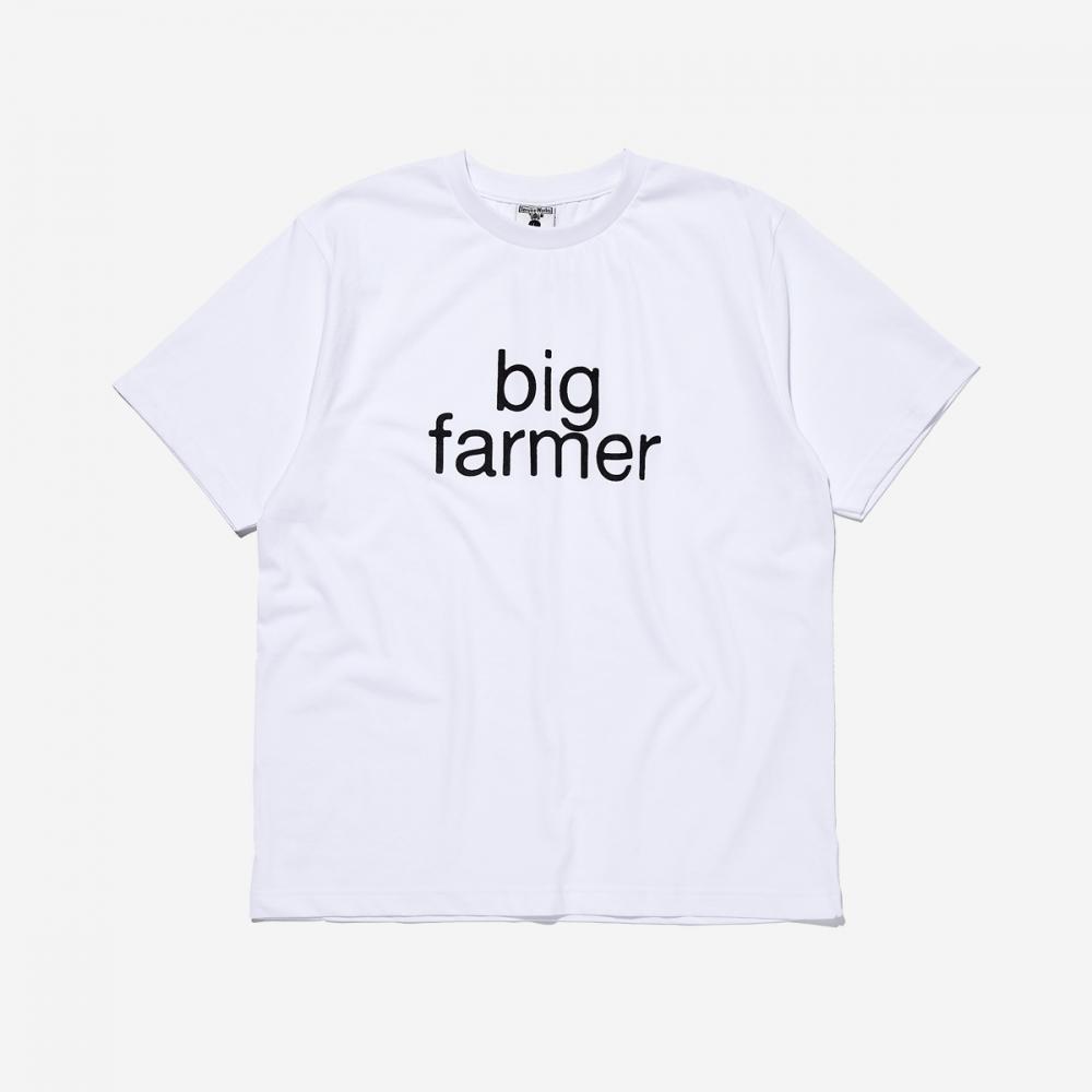 

Service Works Big Farmer Tee Sw124 Wht XL