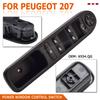 Car 6554.QG 6554QG Power Window Switch Folding Button For Peugeot 207 2006 2007 2008 2009 2010 2011 2012 2013 2014 Citroen