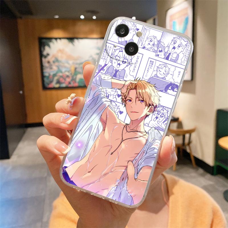 Anime Ensemble Stars Transparent Phone Case For iPhone 15 14 13 12 mini 11 Pro Max XS X XR SE 7 8 Plus Soft Straight Edge Cover