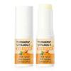 Kurkuma Augen-Stick, Feuchtigkeitsspendender Kurkuma Augenbalsam mit Vitamin C für Augenringe, Langanhaltender Nährender Augen-Stick Feuchtigkeitsspender Aufhellend, 9g