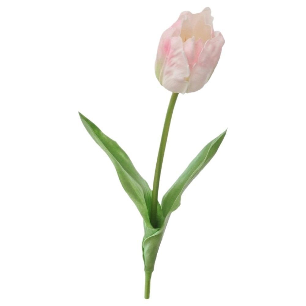 Colorful Simulation Flower Lifelike Artificial Flower Faux Parrot Tulip  Office Decor