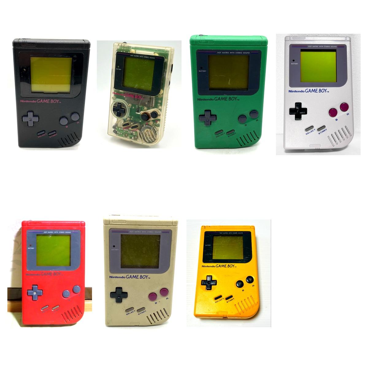 Joom Nintendo Boys Black/Green/Red Game Dmg-01 Original Handheld Console Classic 1989 Model Tested Clear//Yellow/White/Gray Dmg01