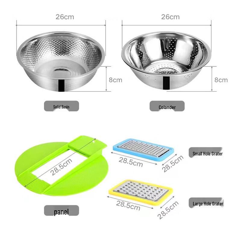 LISM Rotatable Double-Layer Drain Basket