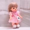 Plaid Skirt & Accessories Set for 25cm Milu Tang Dynasty Doll
