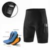 Men Women Cycling Bib Shorts With Side Pockets Gel Pad Breathable Performance Wear
