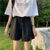 Women's High-Waist Slim Loose Summer Shorts - 2025 Trendy Net Celebrity Style