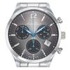 Mathey-Tissot Pánské hodinky Urban Chrono Nerezová ocel Černý ciferník Quartz H411CHAN