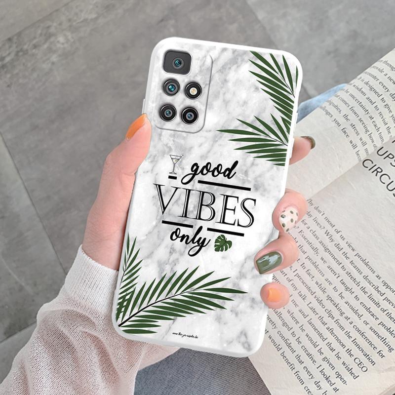 Marble Pattern Phone Case For Redmi 10 Redmi10 Protective Cover Case Pink Gold Marble Soft Silicone Funda For Xiaomi Redmi 10