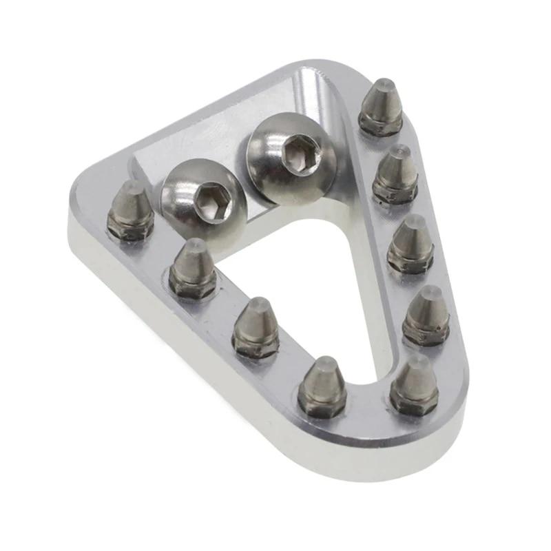 CNC Motorcycle Rear Brake Pedal Step Plate Tip For KTM 125-530 EXC XC XCW EXCF For Husqvarna TC TE FE 2008- 2016 MX Motocross