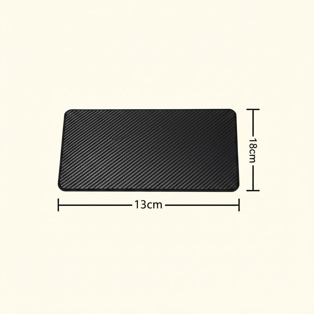 

Anti-Slip Car Dashboard Mat Sticky PVC Silicone Non-Slip Pad for Phone Key Holder Universal Fit Auto Accessory