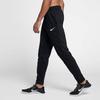 Nike Solid Color Logo Print Drawstring Elastic Waist Joggers Men Bottoms Black Cd7702-010