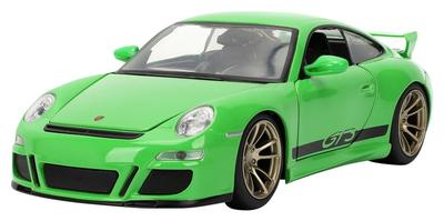 Jada Toys Fast Furious Serie Maßstab Fast X Porsche 911 GT3 Grün Fertiges Modell JADA34919 & 1/24 (997) (Diogo)