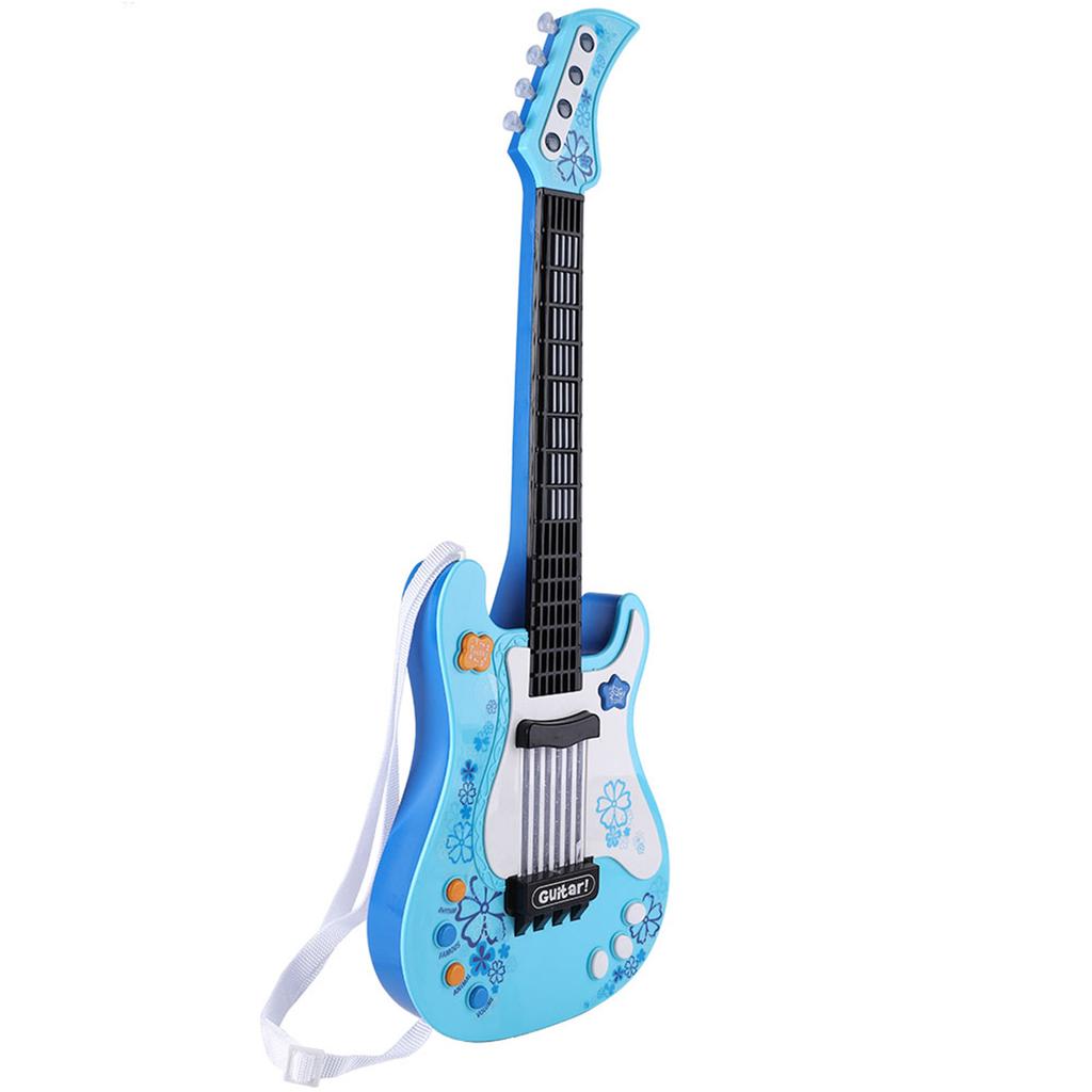 Multifunctional Kids Bass Guitar Toy Children Light Musical Instrument Toy