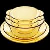 Corning Heat-Resistant Glass Bowl and Plate 5-Piece Set