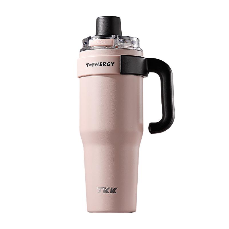 1200ml Vacuum Cup with Ceramic Inner Container 316 Stainless Steel Vacuum Insulated Cup Large-capacity Vacuum Cup Expensive Cup