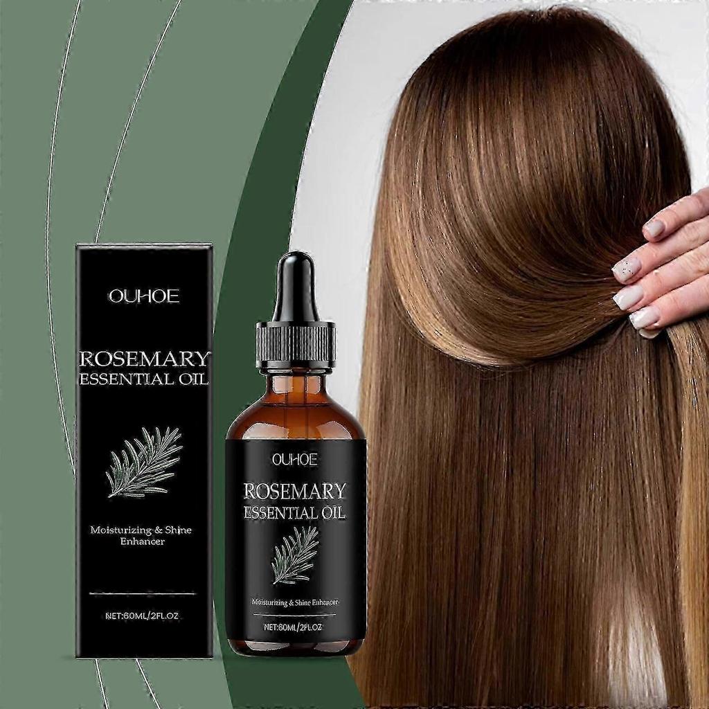 New model OUHOE Rosemary Soft Hair Care Oil Nourishes hair follicles, strengthens hair, makes it smooth, plump and shiny, and provides hair care essen