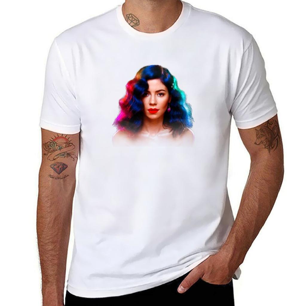 Marina And The Diamonds Tshirt Plus Size Simple Casual Top