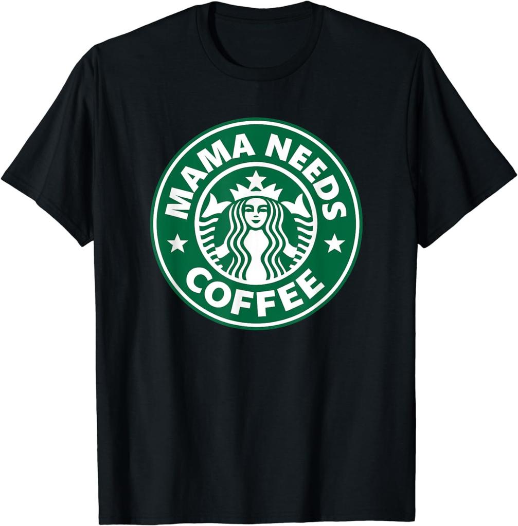 Min NEW LIMITED Funny Mama Needs Coffee Humor Coffee Mama T-Shirt