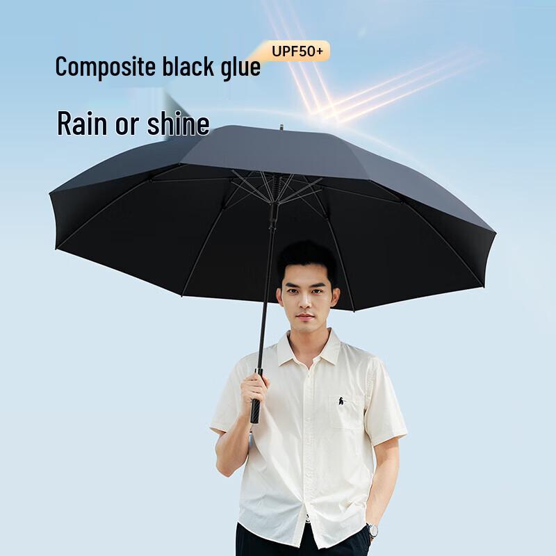 ZUODU Automatic Carbon Fiber Long-Handle Umbrella