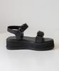 Twvp Muare Platform Sandals Black