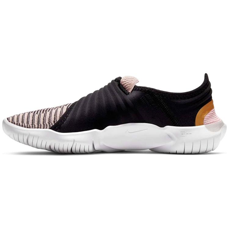(WMNS) Nike Free RN Flyknit 3.0 For Black/Golden Women s AQ5708-010 EU 36