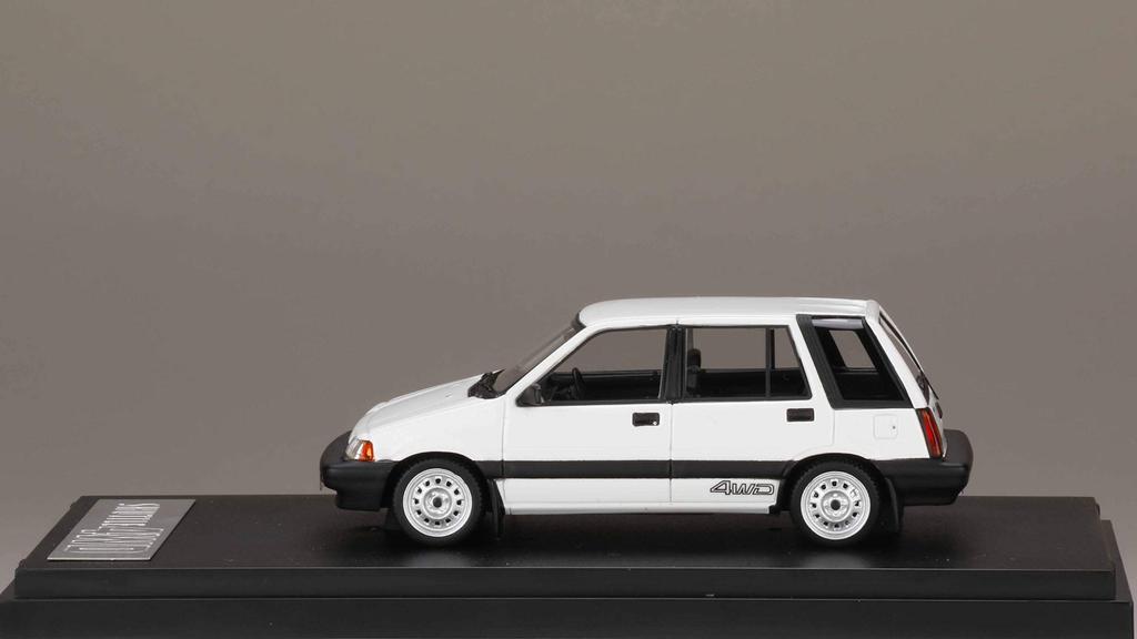 MARK43 Honda Civic Shuttle 4WD M 1984 White 1/43 (AR) (Finished Model)