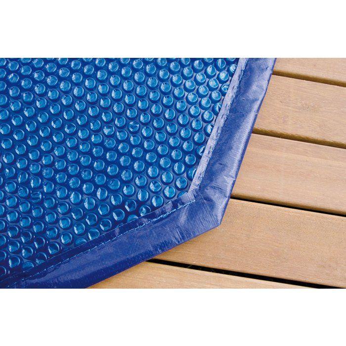 Bâche à bulles - UBBINK - Pour piscine bois ubbink - 400 x 750 cm - Matière polyéthylène - Bleu