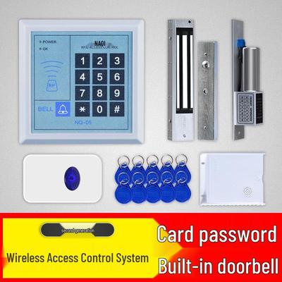 Wireless All-in-One Electronic Access Keypad & Magnetic Lock for Double Glass Doors