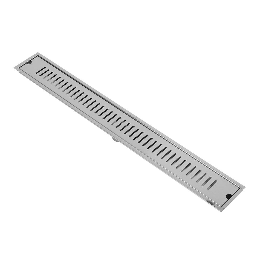 Linear Drain 304 Stainless Steel Large Discharge Capacity Prevent Clogging Shower Floor Drain for