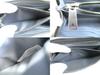 Authentic BOTTEGA VENETA Cassette Gray Leather Zip Around Wallet Long Wallet #b251 Open box