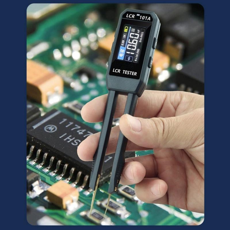 Intelligent Digital Meter Tester For Accurate Resistance Inductance Capacitance Measurement Tool With LCD Display