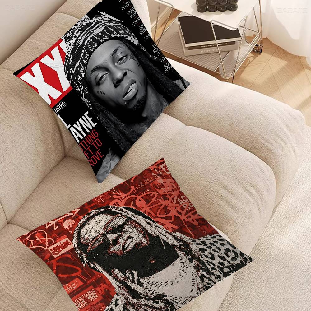 Hip Hop Rapper Lil Wayne Tha Carter Cushion Cover Decorative Pillow Sofa Home Decor Case Pillow Cases
