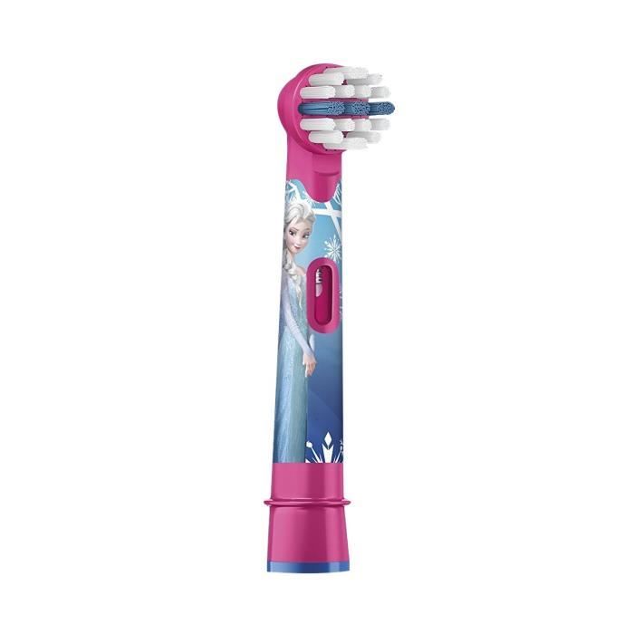 Electric Toothbrush - Oral B - D12 Kids Frozen - Children 3+ - Rotary - With Charger and Stickers