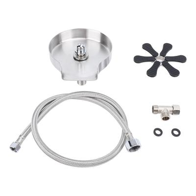 Glass Rinser for Kitchen Sinks 304 Stainless Steel High Pressure Automatic Cup Bottle Washer for