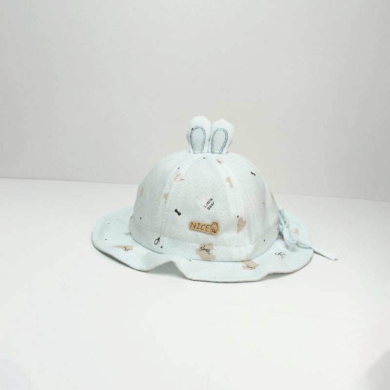 Adorable Baby Rabbit Bucket Hat - Lightweight Spring/Summer Sun Protection for Girls
