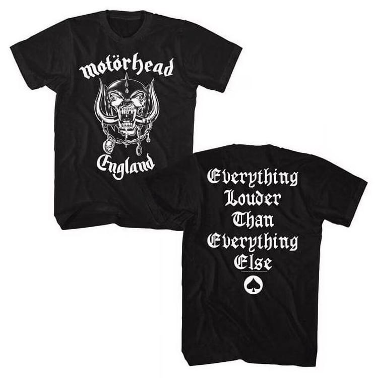Motorhead Everything Louder T-shirt size S-5XL S