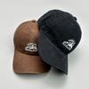 High Quality Mountain Embroidered Baseball Cap Men'S And Women'S Sunshade Retro Washed Casual Versatile American