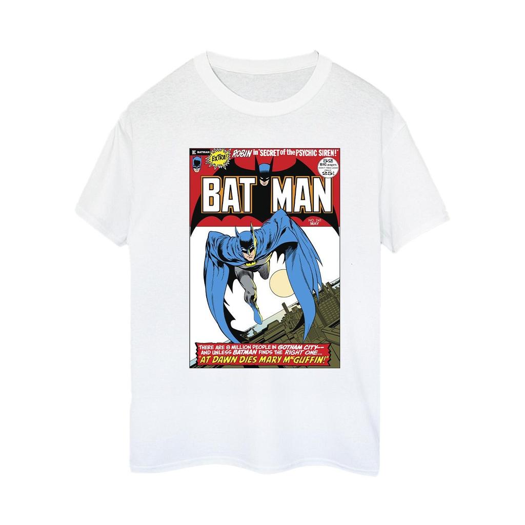 DC Comics Womens/Ladies Running Batman Cover Cotton Boyfriend T-Shirt