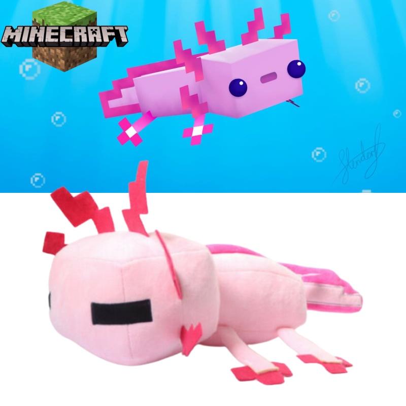 Axolotl Plush Toy Soft And Cuddly Cartoon Animal Doll 30cm Height