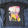Nicki Minaj Music Graphic Print Black Crew Neck Short Sleeve T-Shirt Unisex T-Shirt