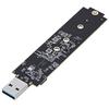 NVME To USB Adapter 10Gbps USB 3.1 Gen 2 To M.2 NVMe SSD Converter Adapter Max 2TB Support UASP TRIM for 2280 2260 2242 2230 SSD