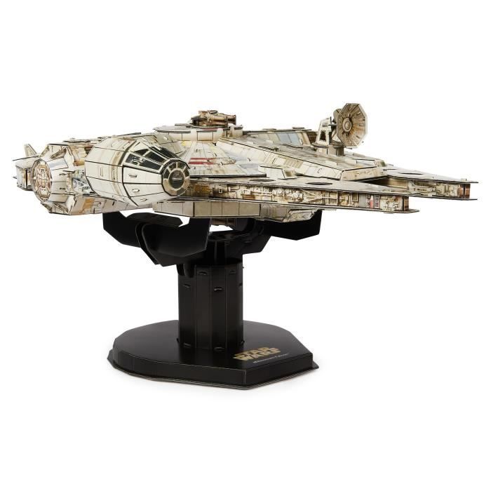 Star Wars - FAUCON MILLENIUM - Maquette 4D À Construire - 48 Cm