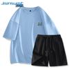 Jeanswest Men's Cotton T-Shirt & Shorts Casual Set