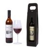 Open Leather Wine Carrier Liquor Packaging Wine Bag